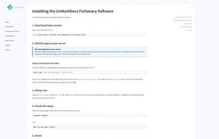 UnMarkDocs screenshot 1