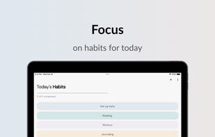 TheFor: Habit Tracker screenshot 1