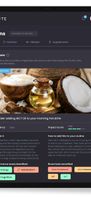 Personalised recommendations using a health algorithm across nutrition, lifestyle, and supplements