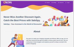 Salespy screenshot 1