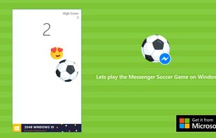 Messenger Soccer Game screenshot 1
