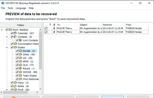 OST2PST Kit screenshot 2