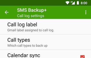 SMS Backup+ screenshot 3