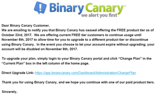 Binary Canary screenshot 1