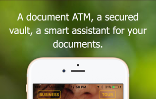 An ATM, a secure vault, an intelligent assistant for all of your important documents.