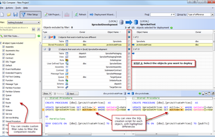 Red Gate SQL Compare screenshot 1