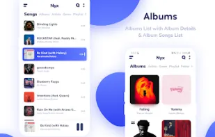 Nyx Music Player screenshot 1