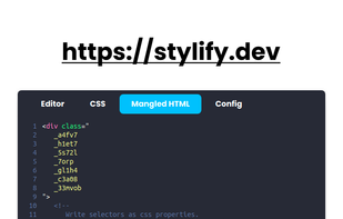 Selectors can be mangled