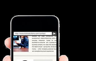 Implementing the widget enables video-call booking from websites. 
- Book VideoVisit™