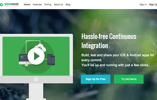 GreenhouseCI screenshot 1