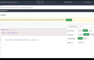 HackerRank screenshot 1