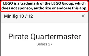 Minifig Scan screenshot 2