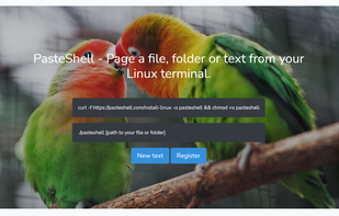 PasteShell screenshot 1