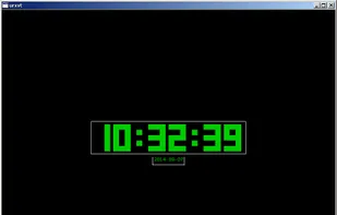 tty-clock screenshot 1