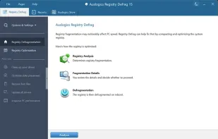 Auslogics Registry Defrag screenshot 1