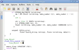 GNU Emacs screenshot 3