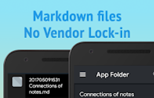 No vendor lock in . Work with plain markdown fiels.