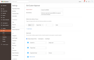 Zoho Expense screenshot 3
