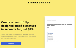 Signature Lab screenshot 1