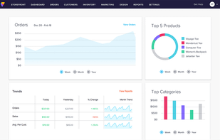 Volusion screenshot 1