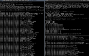 awesome with a number of terminals open.