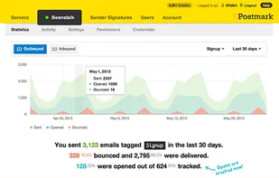 Postmark screenshot 1