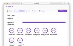 Fitloop screenshot 1