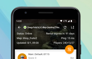 Game Server Control Panel screenshot 1