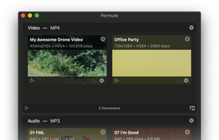Permute screenshot 1