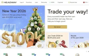 Headway main website screenshot