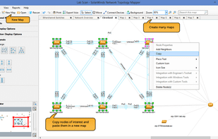 SolarWinds Network Topology Mapper screenshot 1