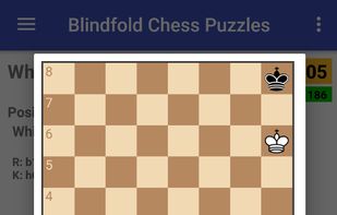 Blindfold Chess Puzzles screenshot 1