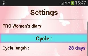 Woman Diary screenshot 2