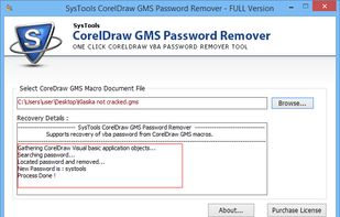 You can see new generated password in software screen.