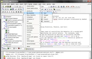 TeXnicCenter user interface