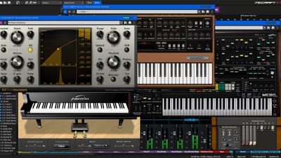 Massive array of bundled instruments and effects