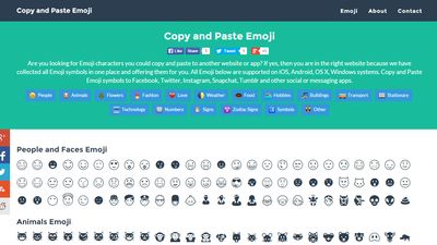Copy and Paste Emoji screenshot 1