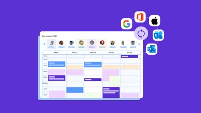 Google Calendar, Microsoft Exchange and Apple Calendar