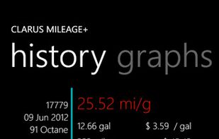 Clarus Mileage+ screenshot 1