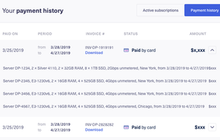 Datapacket screenshot 1