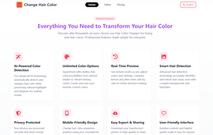 Change Hair Color screenshot 2