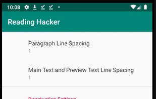 Different Punctuation Pauses Configuration