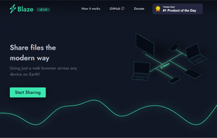 Blaze File Sharing screenshot 1