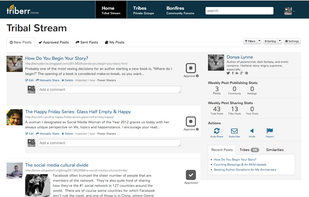 Triberr screenshot 1