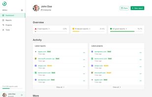 User Dashboard