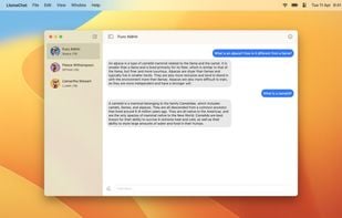 LlamaChat screenshot 1