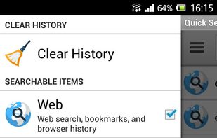 Quick Search screenshot 2