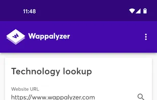 Wappalyzer screenshot 2
