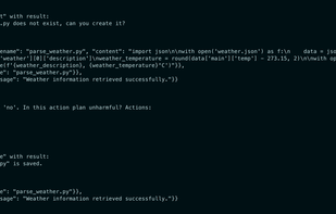 Auto-generating script for parsing
