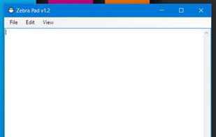 The main interface